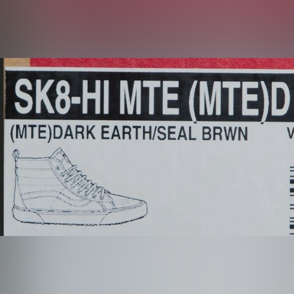 Vans Sk8 Hi MTE Dark earth/tan suede and leather. EUC  men's 8 - Picture 15 of 15